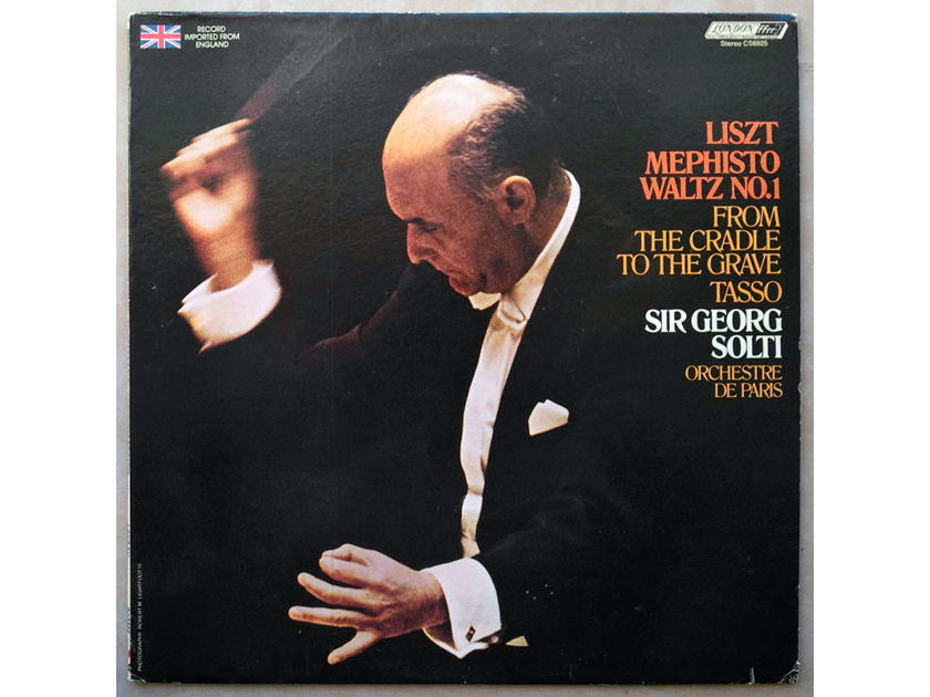 London ffrr/Solti/Liszt - Mephisto Waltz No.1, Tasso, From the Cradle to the Grave / NM