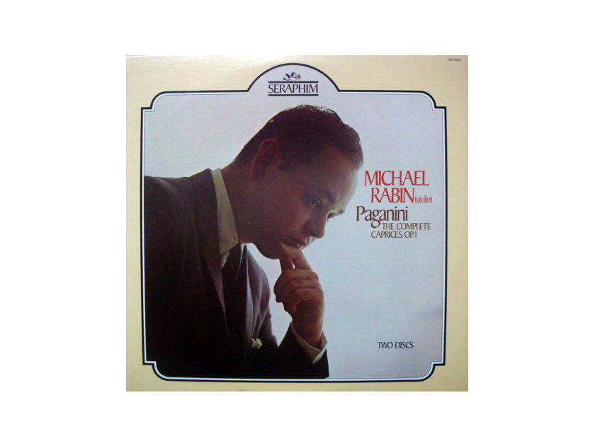 EMI Angel / Paganini The Complete Caprices, - MICHAEL RABIN, MINT, 2LP Set!