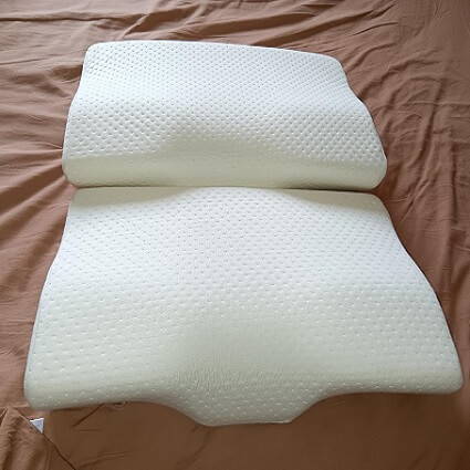 Oreiller Ergonomique, Coussin Memoire de Forme, Oreiller Cervical