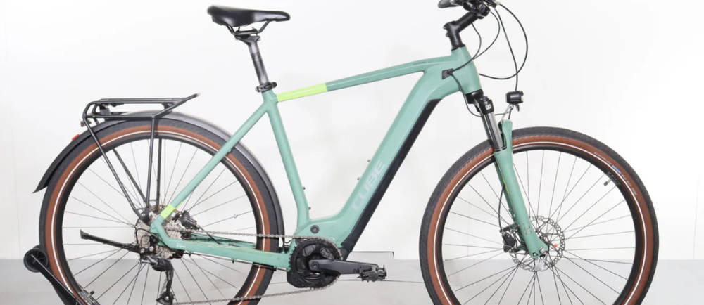 A Cube Touring Hybrid One electric city bike