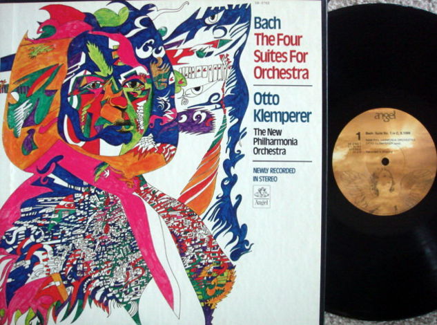 EMI Angel / KLEMPERER, - Bach Four Suites for Orchestra...