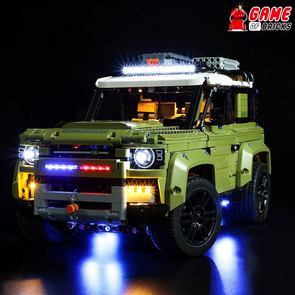 Light Kit for Land Rover Defender 42110 (Updated)
