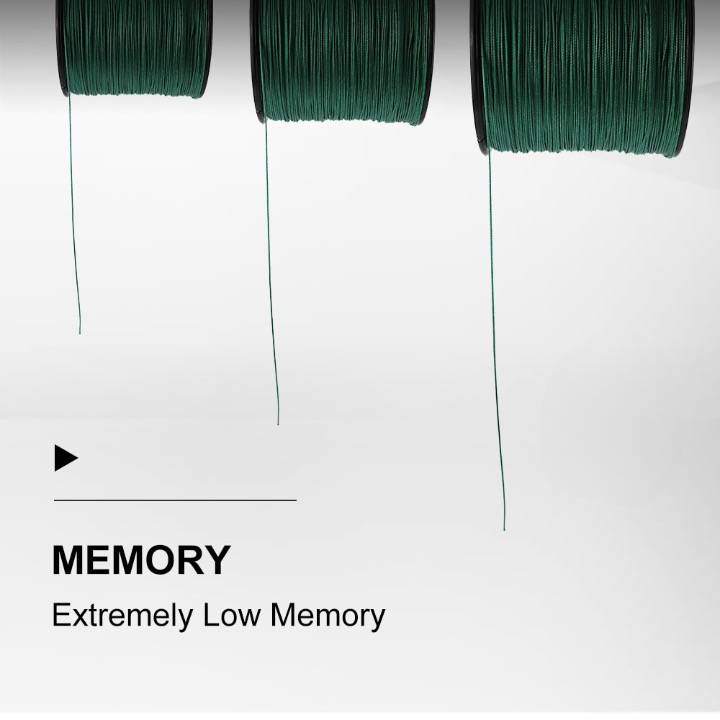 Casts smooth, doesn't coil.