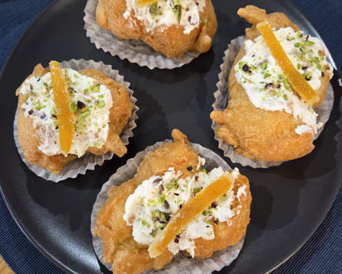 Cooking classes Turin: Cooking class: Cream puffs, éclairs, zeppole, and sfince