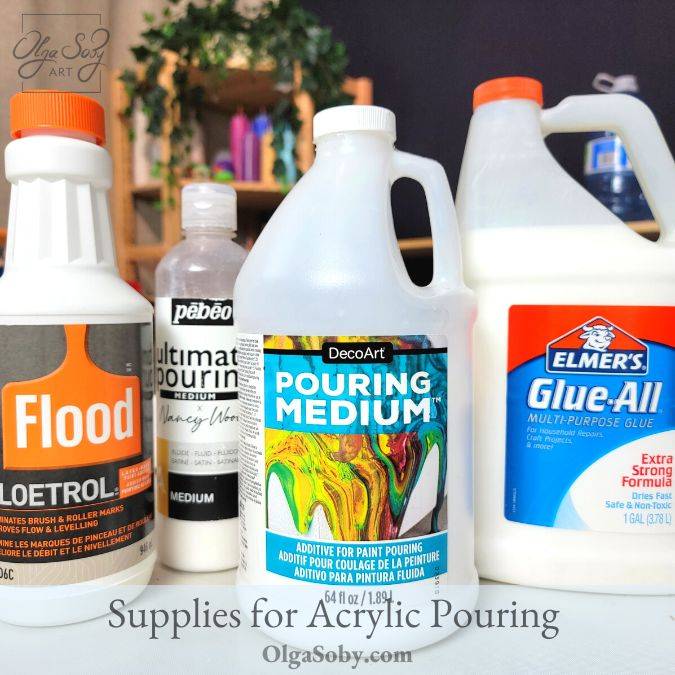 Acrylic Pouring Medium Guide: Best, Cheapest and Beginner Friendly