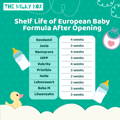 Shelf Life of European Baby Formula | The Milky Box