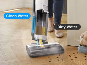 tineco s5 steam-Always Fresh Water Cleaning