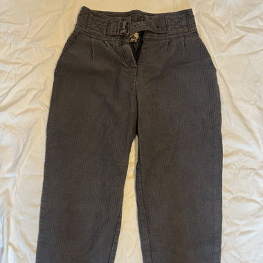 manchester pants, dark grey