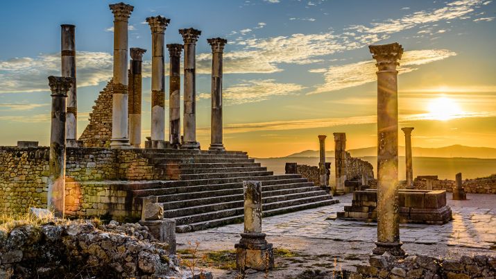 Volubilis provides valuable insights into Roman life in North Africa