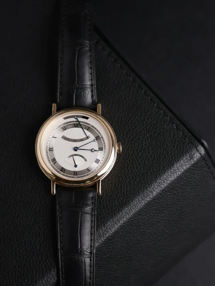 Yellow Gold Silver Dial