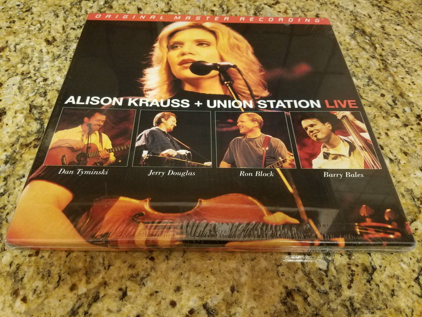 Alison Krauss and Union Station Live (MFSL 3-281)... Final asking price reduction.