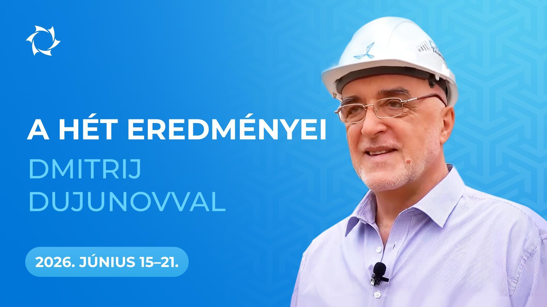Heti összefoglaló a „Duyunov Motorok” projektről
