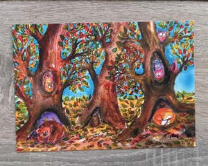 Kunsttrykk 10 stk. A5 Samlepakke