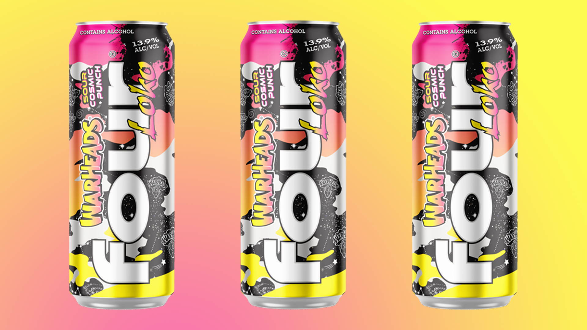 Featured image for Warheads and Four Loko Unveil Collab Flavor 'Sour Cosmic Punch'