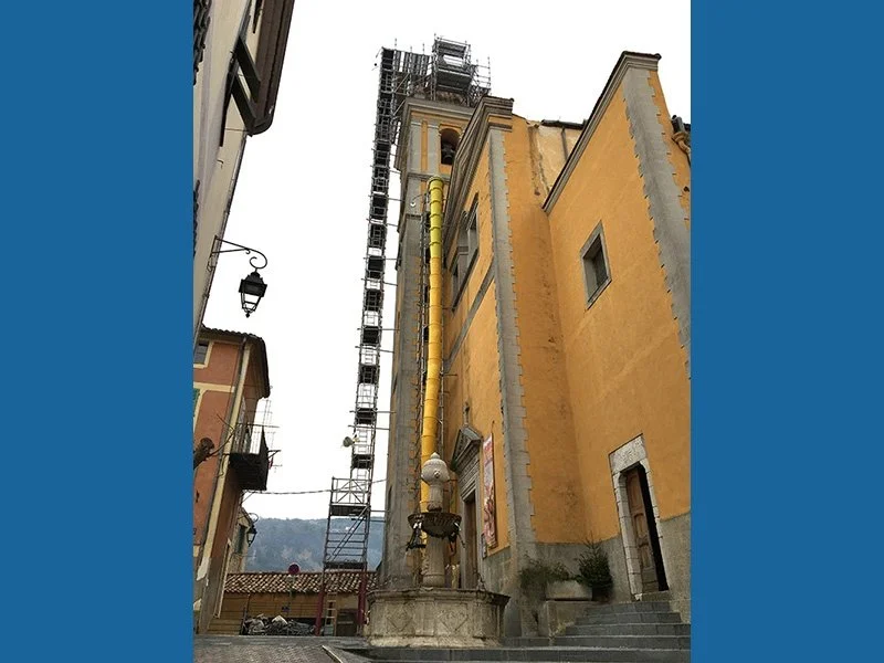 Réfection de la couverture de l’église de Contes — photo 15 sur 17 — CEG TOITURE
