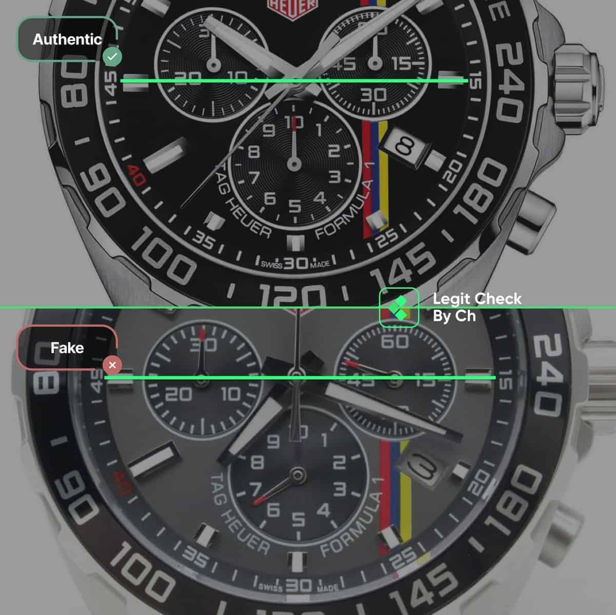 Numero de serie montre Tag Heuer