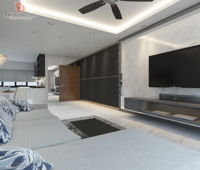 closer-creative-solutions-minimalistic-modern-malaysia-selangor-dining-room-living-room-foyer-interior-design