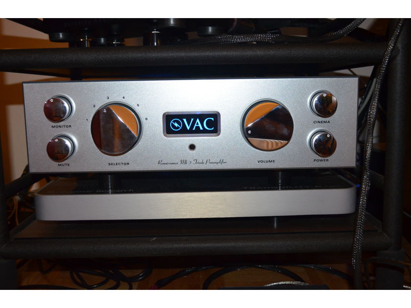 Valve Amplification Company VAC Renaissance Mark 3 preamp  tube - silver