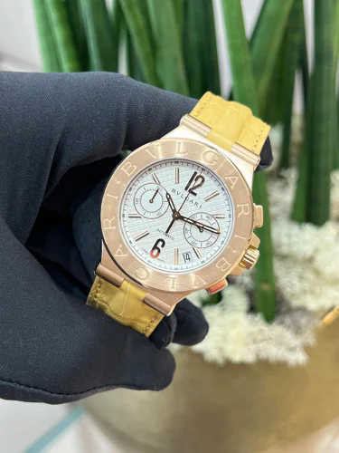 Bulgari Diagono Chronograph Box and Papers Officially Serviced
