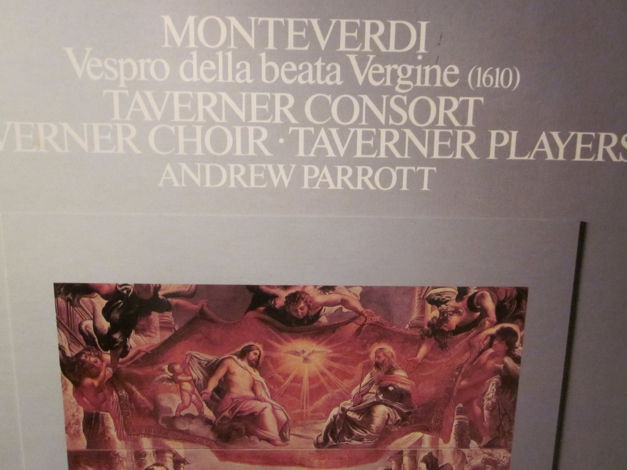 MONTEVERDI Taverner Consort - EMI DSB 3963 ANGEL REFLEXE