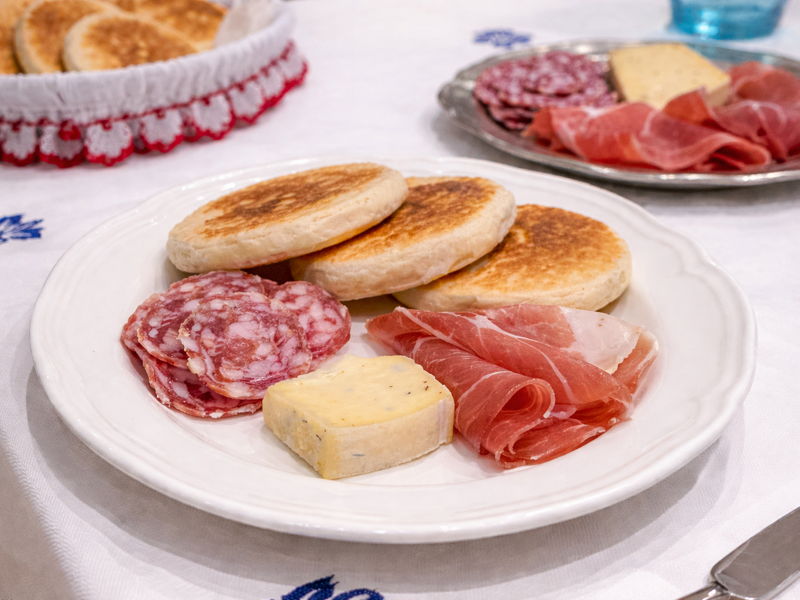 Cours de cuisine Bologne: Les Tigelle Montanare