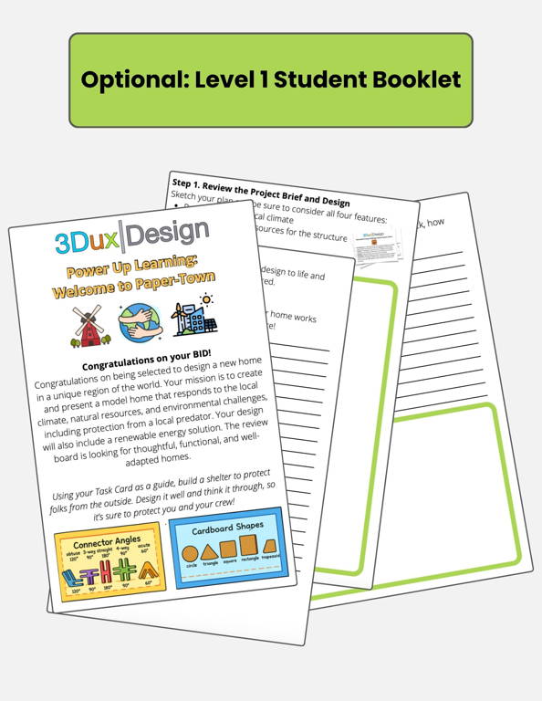 3duxdesign downloadable workbook for students