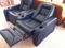 Elite Home Theater Seating C1-M Black Leather Power Rec... 2