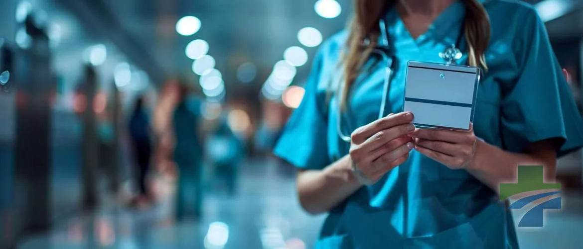 Travel nurse transitions from scrubs to stage costume in inspiring dual life.