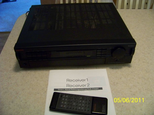 Nakamichi Receiver One With remote and manual exception...
