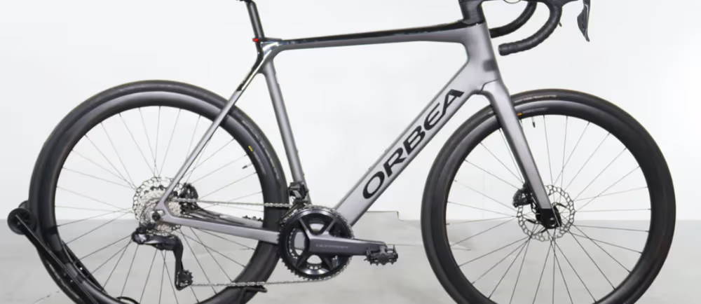 an Orbea road bike