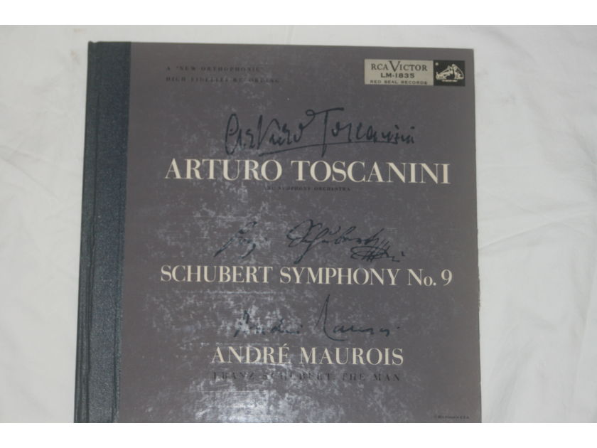 Arturo Toscanini - Schubert Symphony No. 9 RCA Victor LM-1835