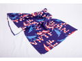 Muscogee Mills Blue American Flag Beach Towel with NWTF logo