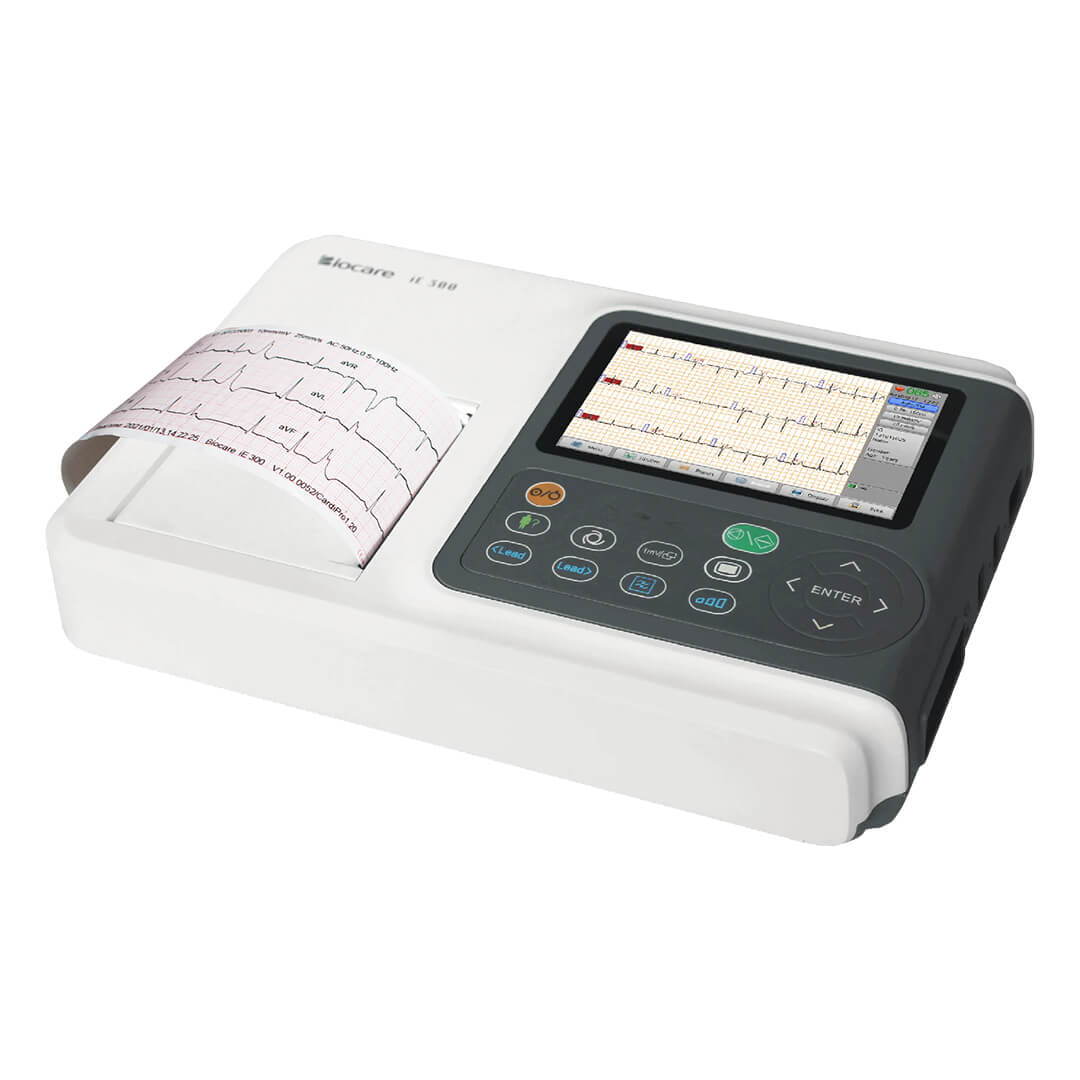 WellueBiocareポータブルプロフェッショナル12誘導ECGマシン。