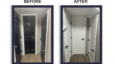 9 Stanford Doors Revamp Gladstone MO Residence