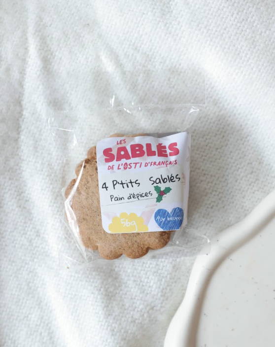 sablés pain d'épices