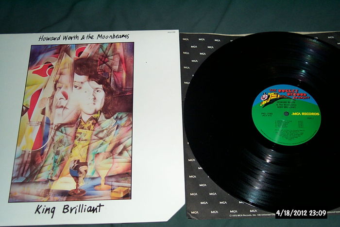 Howard Werth & The - Moonbeams  King Brilliant LP NM Ro...