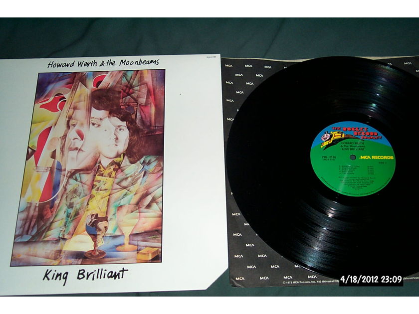 Howard Werth & The - Moonbeams  King Brilliant LP NM Rocket Records
