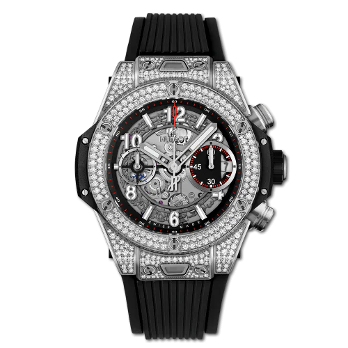 Big Bang Unico 42 Titanium / Pavé / Black