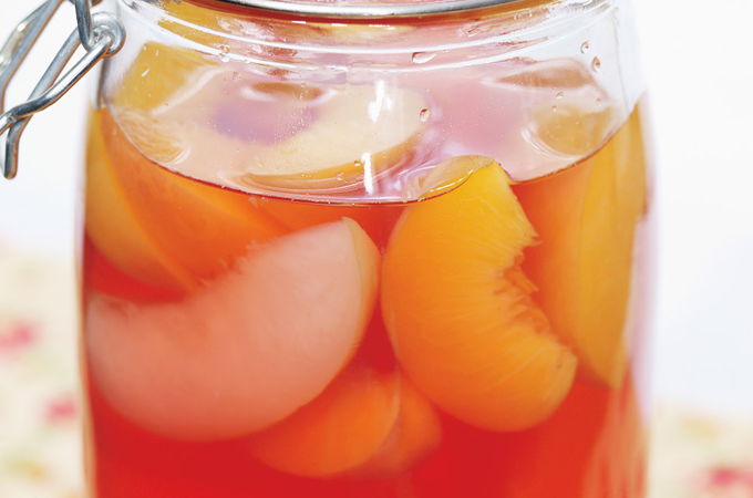 Schnapps aux pêches