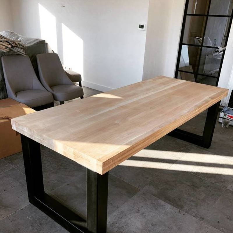 Tafels op maat, klantproject Houtenmeubelshop
