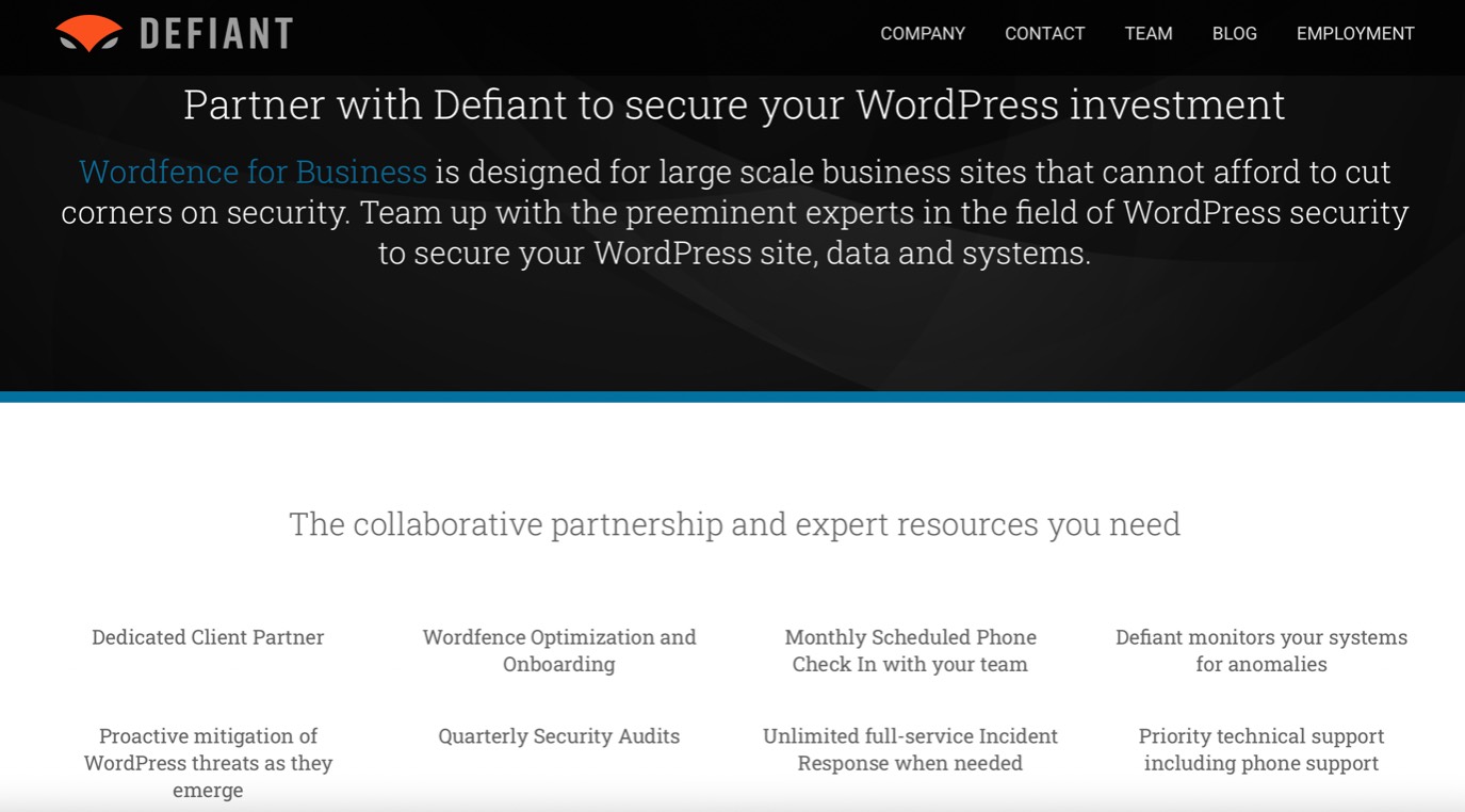 Defiant, Inc. product / service