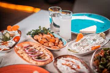 Enjoy a traditional Turkish dinner