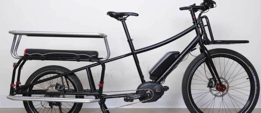 a black Xtracycle Edgerunner 10E