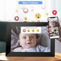 Digital Photo Frame. Frameo digital photo frame. Reactions Feature.