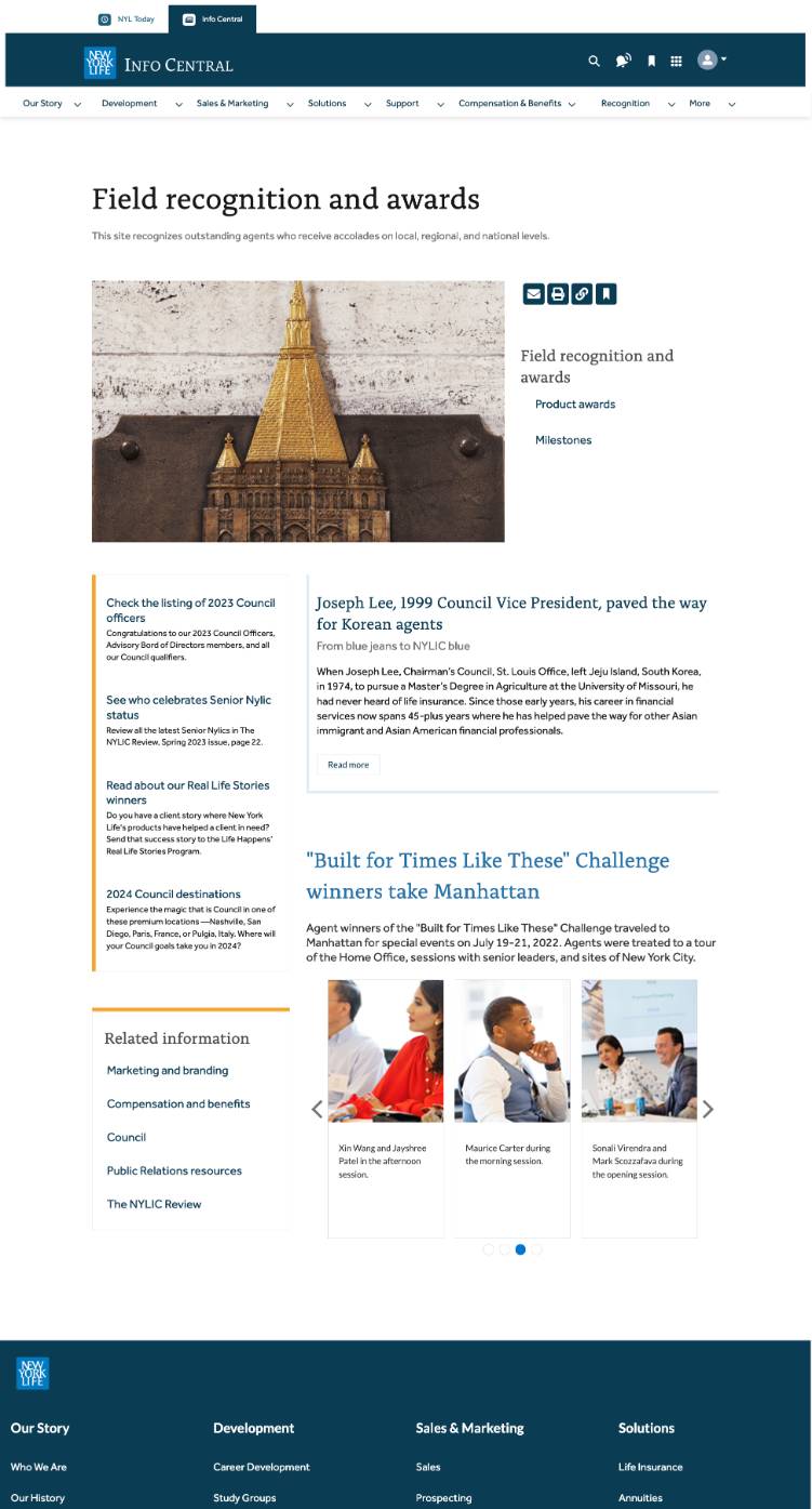 landing page designers - Kathryn C.'s portfolio image