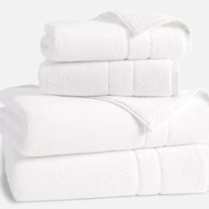 Super-Plush Turkish Cotton Bath Towel Bundle (White)
