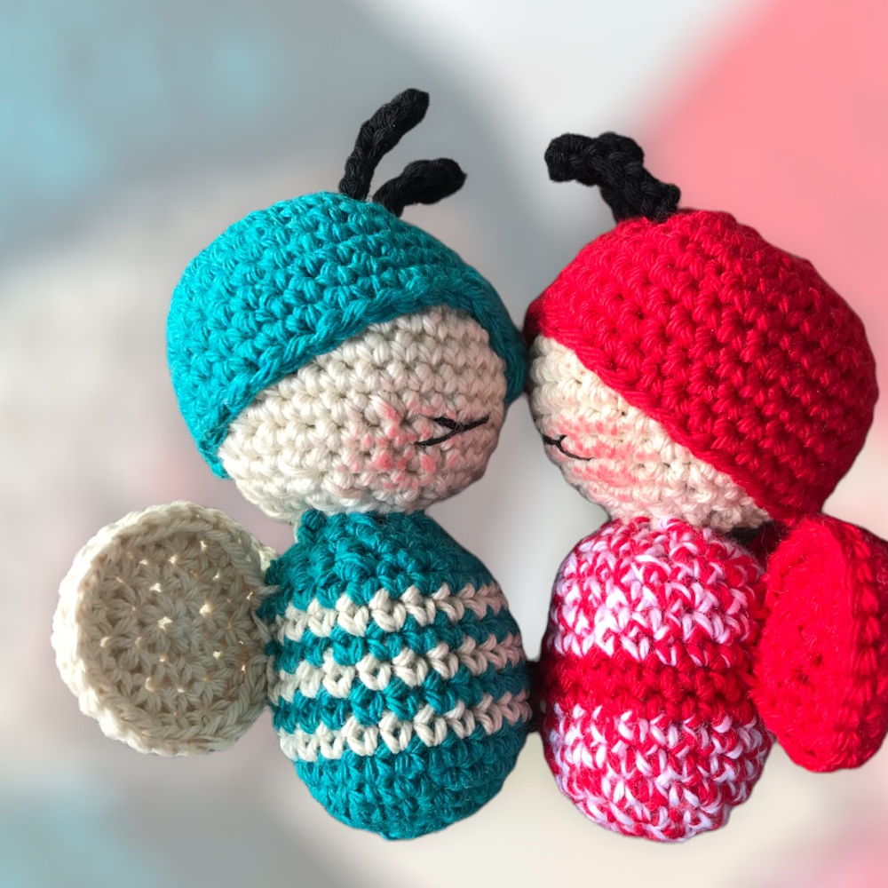 Window butterflies crochet pattern