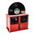 Audio Desk Vinyl Cleaner PRO in red