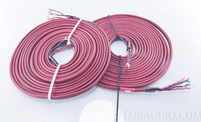Audioquest  Bedrock 40' Biwire Speaker Cables;  Pair(2342)