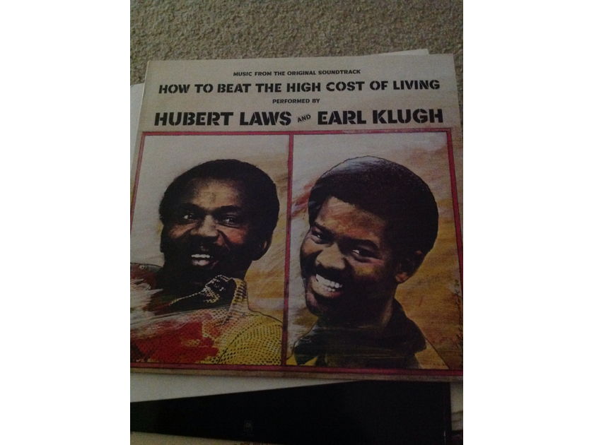 Hubert Laws & Earl Klugh - How To Beat The High Cost Of Living  Columbia Records White Label Promo Vinyl LP NM
